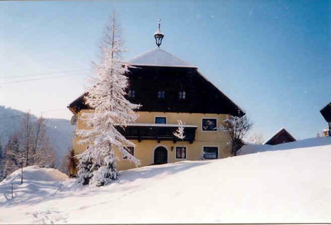 Kiblerhof Appartement Russbach am Pass Gschütt Buitenkant foto